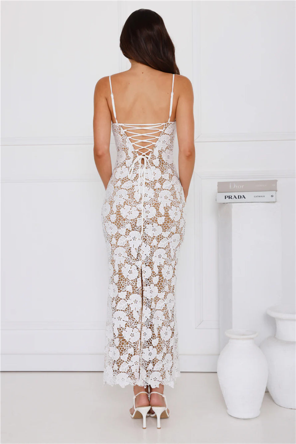 Lace Mermaid Maxi Dress