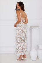 Lace Mermaid Maxi Dress