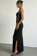 Rhinestone Eclipse Gown