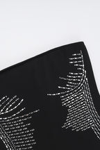 Rhinestone Eclipse Gown