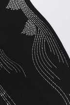 Rhinestone Eclipse Gown
