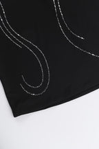 Rhinestone Eclipse Gown