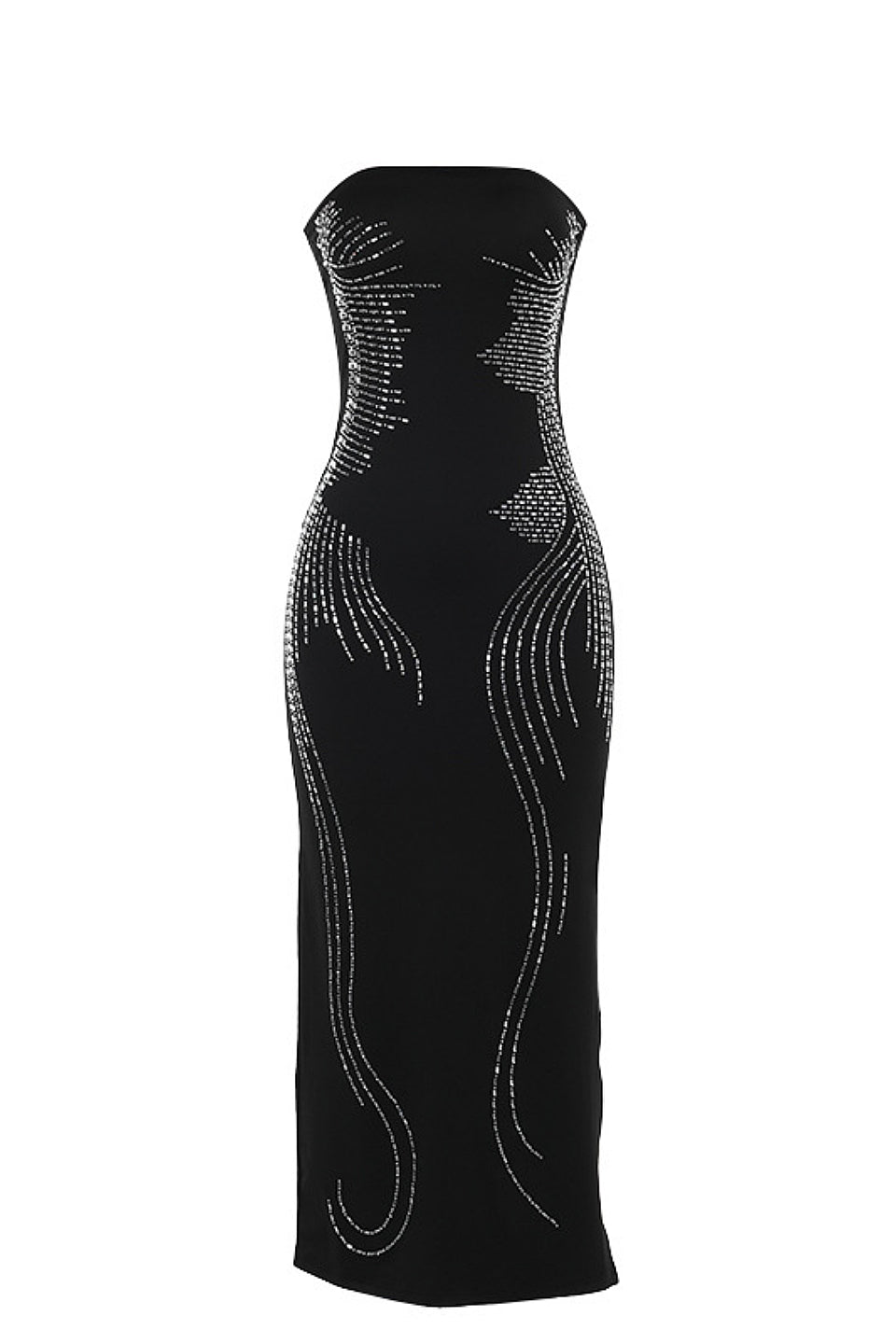 Rhinestone Eclipse Gown
