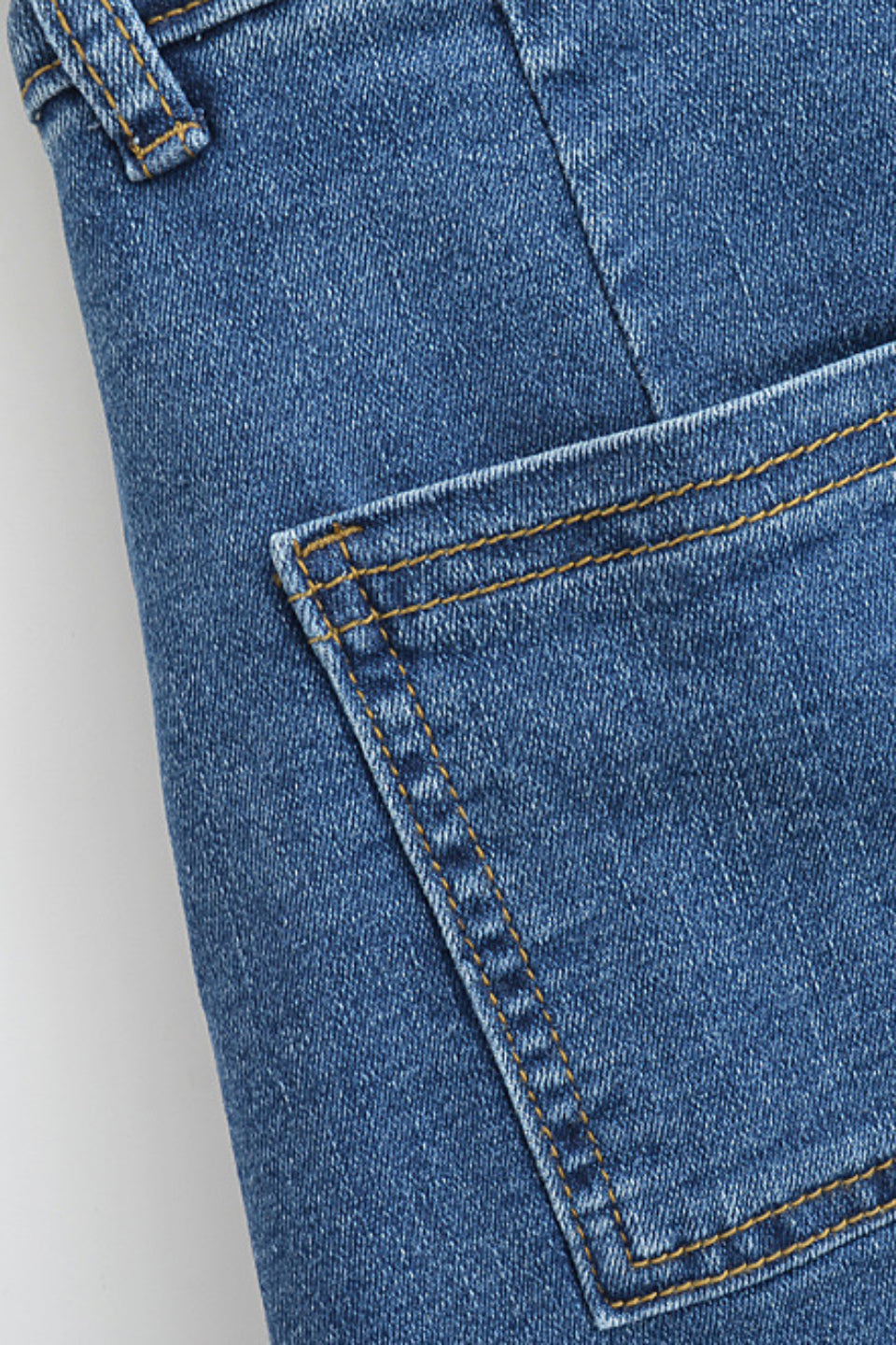 Denim Mini Skort