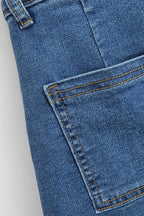 Denim Mini Skort