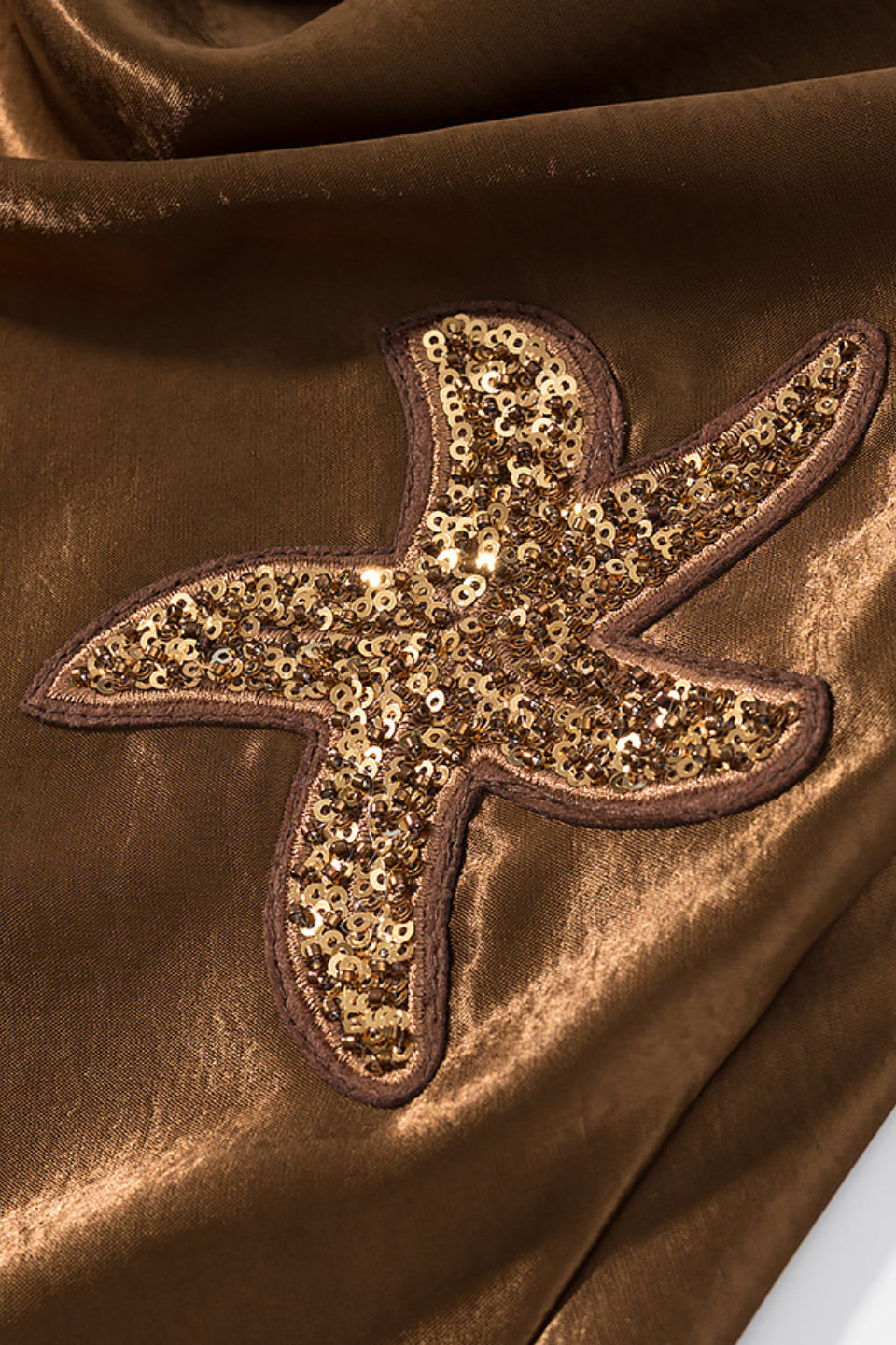 Starfish Satin Mini Dress