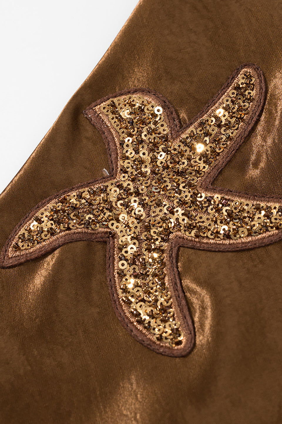Starfish Satin Mini Dress