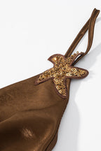 Starfish Satin Mini Dress