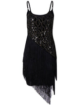 Noir Gatsby Mini Dress