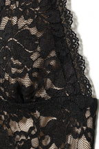 Midnight Lace Gown