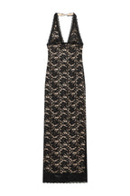 Midnight Lace Gown