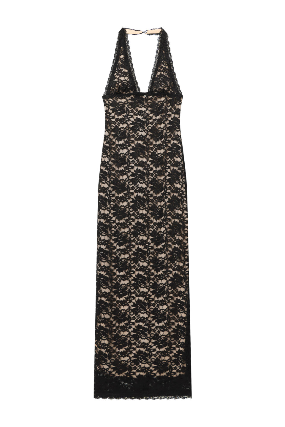 Midnight Lace Gown