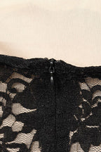 Midnight Lace Gown