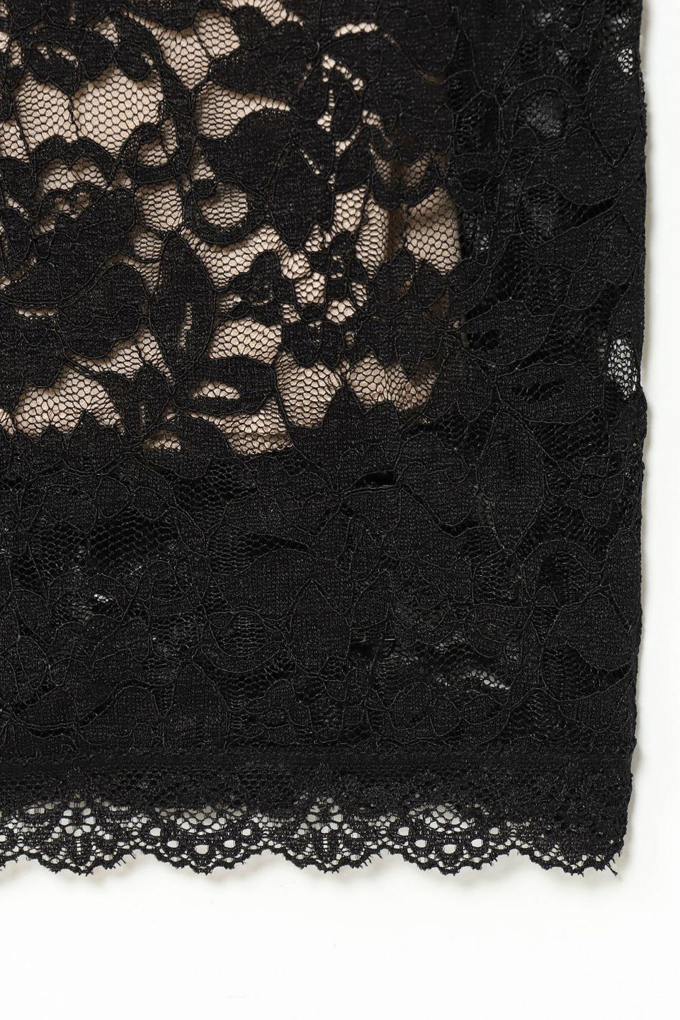 Midnight Lace Gown