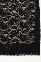 Midnight Lace Gown