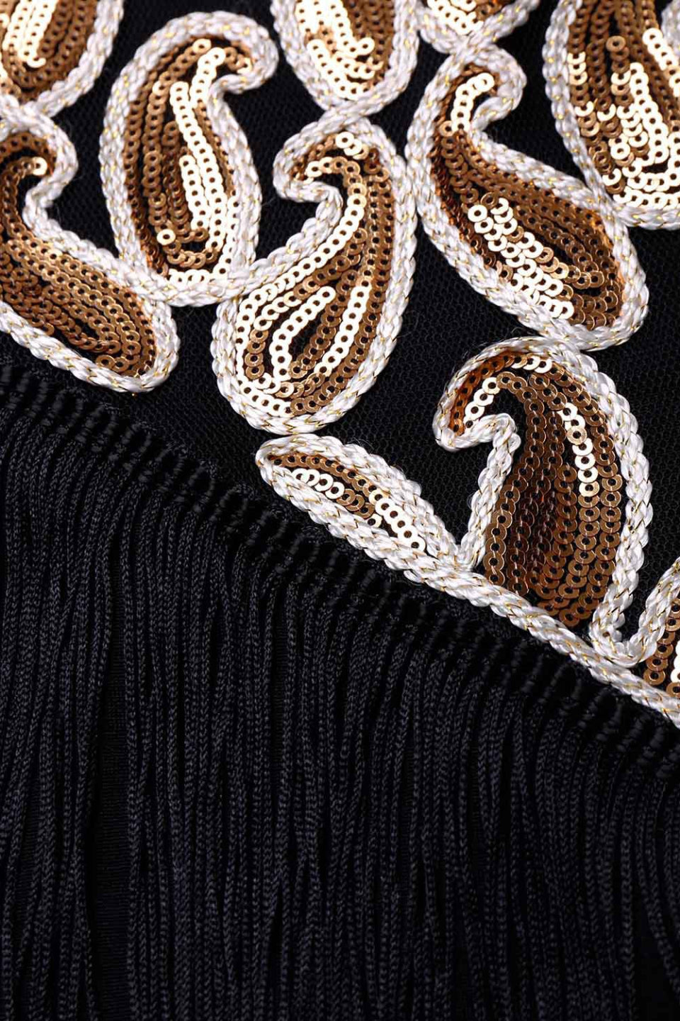 Gatsby Fringe Mini Dress