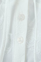 Ivory Bloom Corset Top
