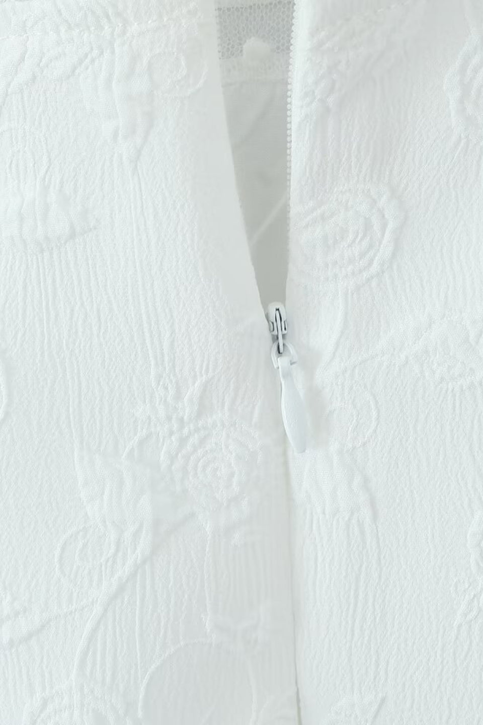 Ivory Bloom Midi Skirt