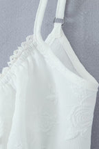 Ivory Bloom Corset Top