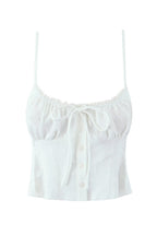 Ivory Bloom Corset Top