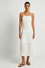 Petal Grace Midi Dress