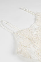 Petal Grace Midi Dress