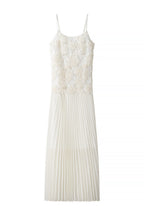 Petal Grace Midi Dress