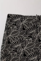 Leaf Embroidered Skort