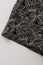 Leaf Embroidered Skort