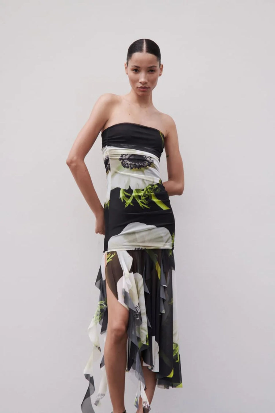 Floral Muse Midi Dress