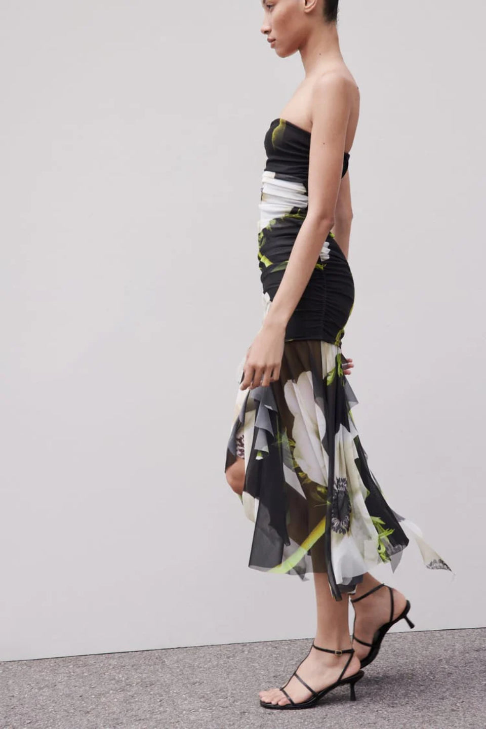 Floral Muse Midi Dress