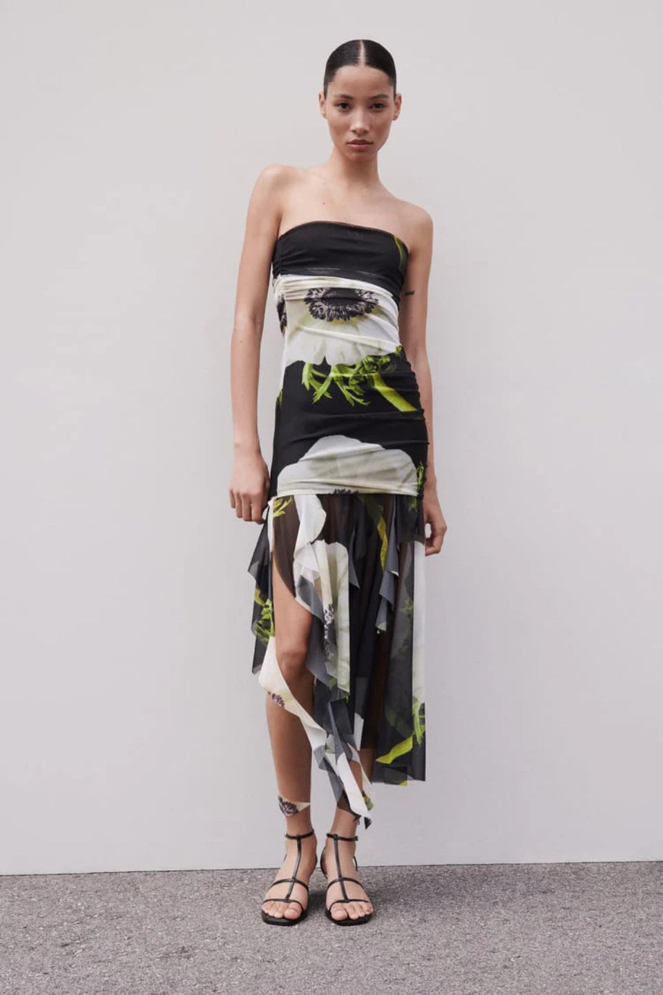 Floral Muse Midi Dress