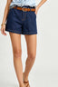 Classic Belted Shorts