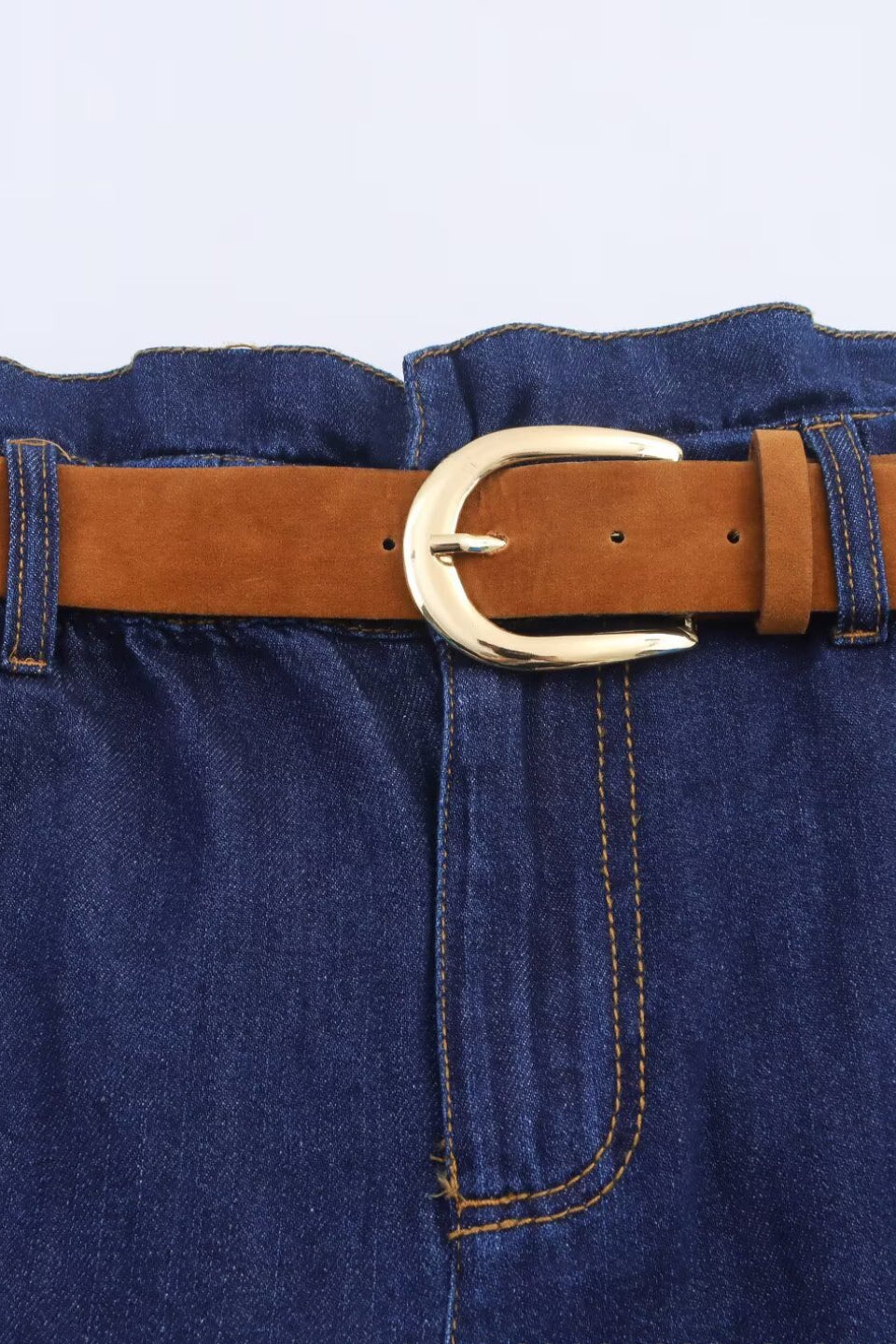 Classic Belted Shorts
