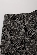 Leaf Embroidered Skort