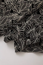 Leaf Embroidered Skort