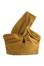 Golden Twist Crop Top