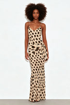 Wild chiffon Maxi Dress