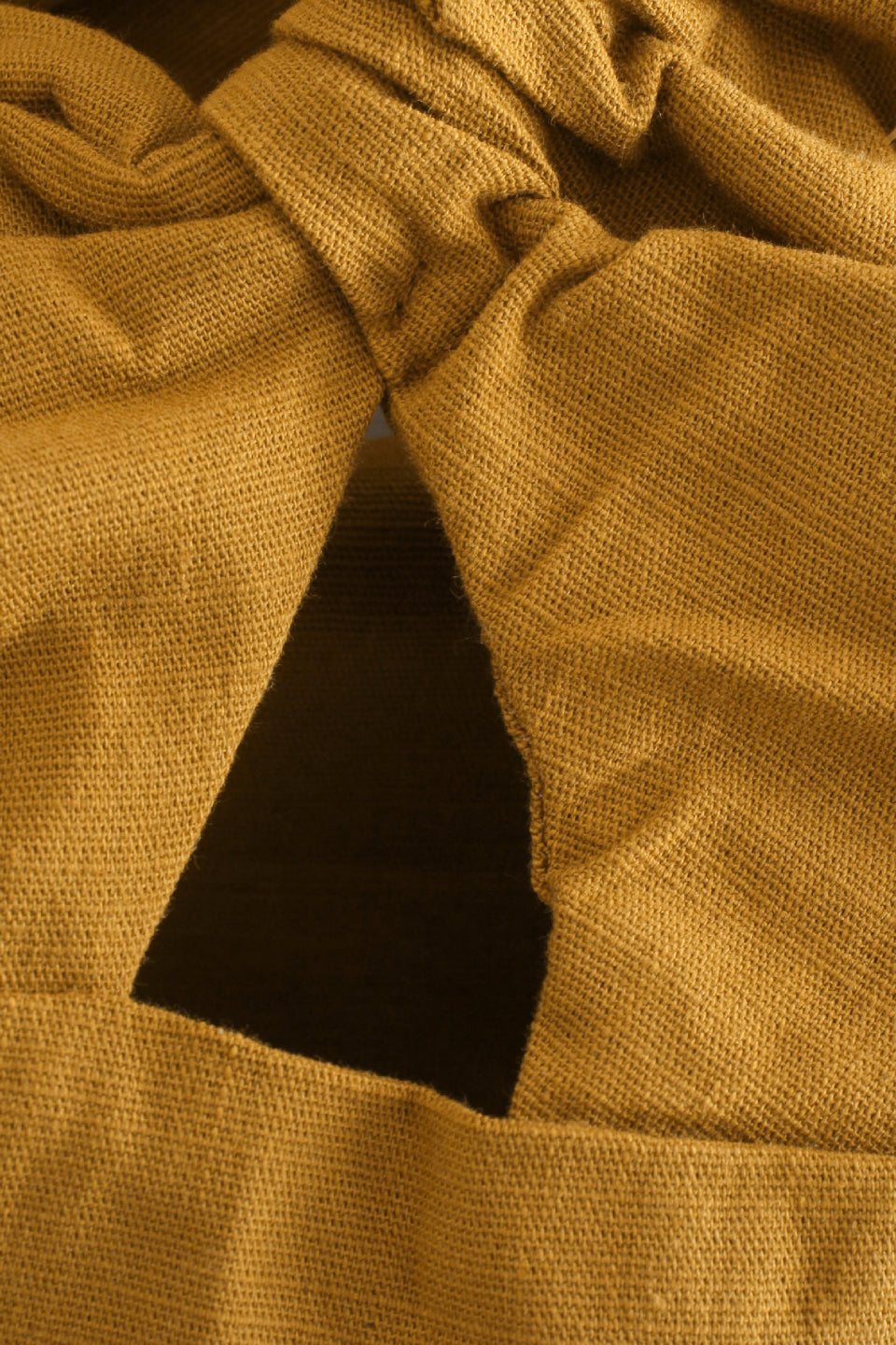 Golden Twist Crop Top