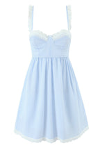Stripe Cottage Mini Dress