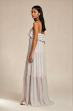 Pastel Breeze Maxi Dress