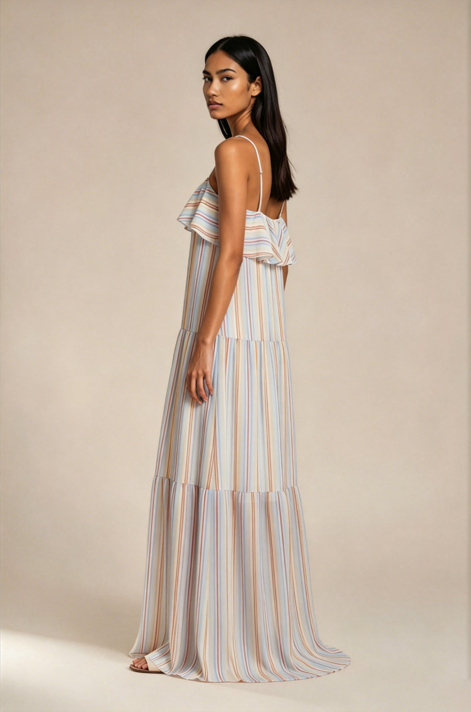 Pastel Breeze Maxi Dress