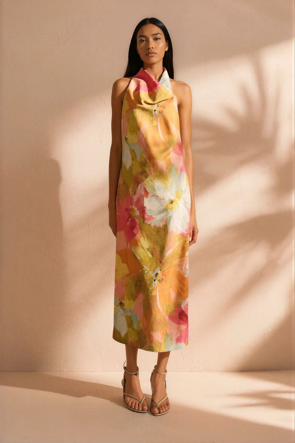 Watercolor Muse Maxi Dress