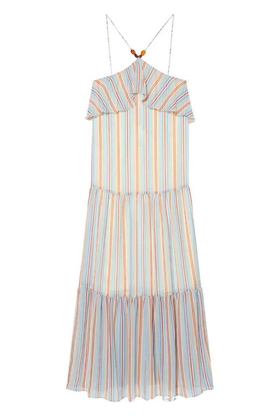 Pastel Breeze Maxi Dress