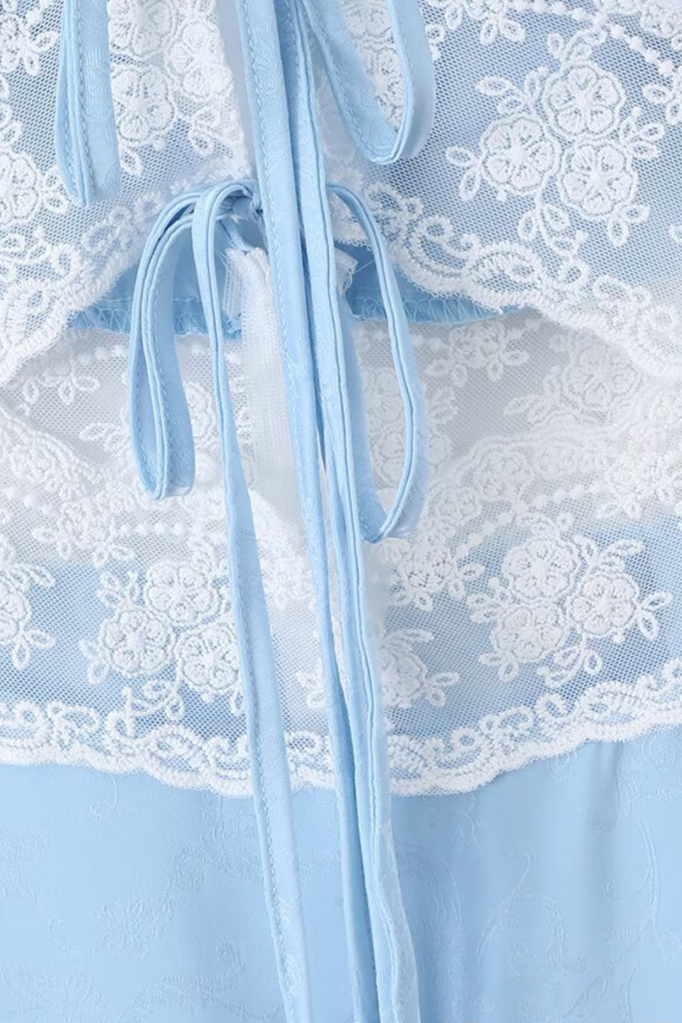 Satin Blossom Mini Dress