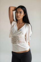 Ivory Romance Blouse
