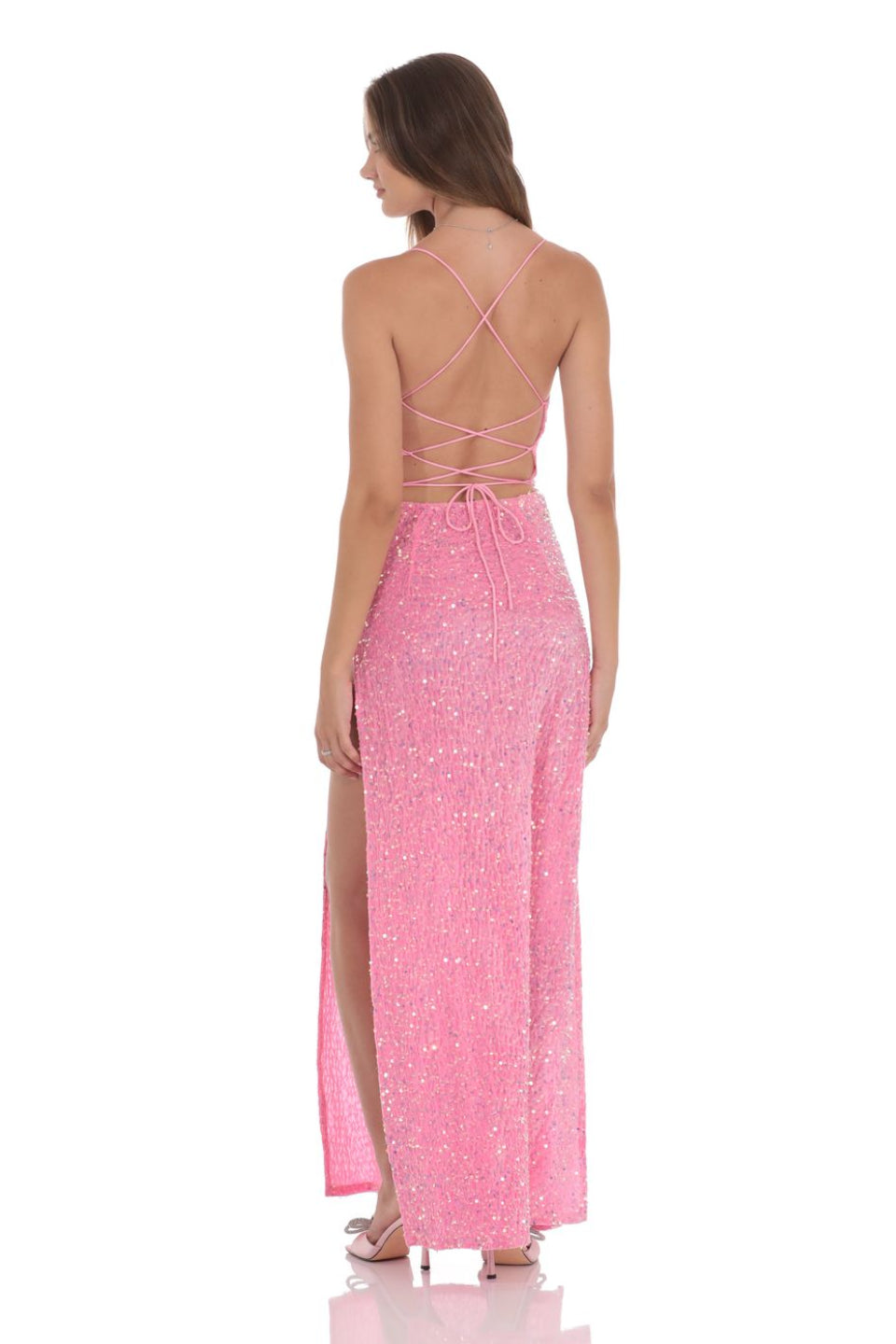 Electric Rose Gown