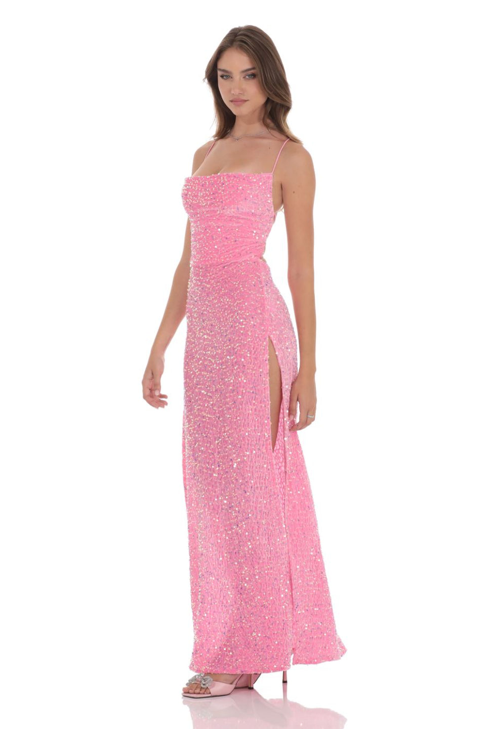 Electric Rose Gown