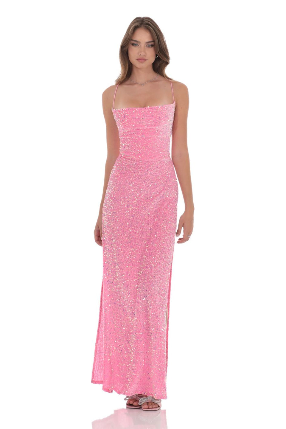 Electric Rose Gown