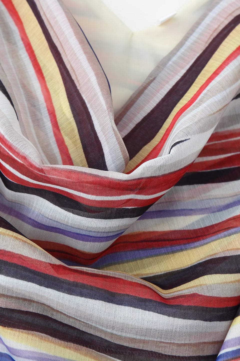 Sunset Stripe Midi Dress